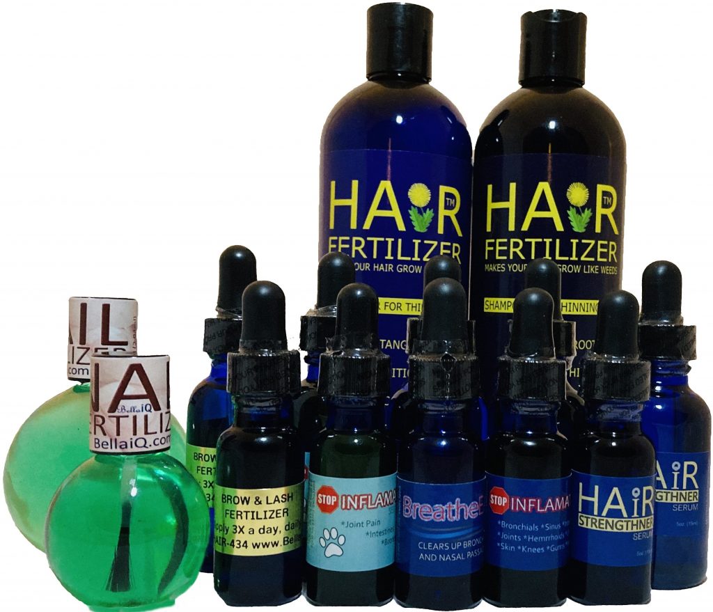 HAIR FERTILIZER SHAMPOO "Makes Your Hair Grow Like Weeds!"